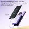 Banki zasilania telefonu komórkowego 30000 mAh Bank Magnetyczne Absorpcja Super Szybkie ładowanie przenośne zasilanie dla Huawei iPhone Xiaomi Zewnętrzna ładowarka akumulatorowa J231220
