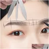 Makeup Tools Microblading Compass Eyebrow Positioning Measurement Rer Permanent Accessory Design Golden Ratio Tool Supplies Drop Deliv Dhtjr