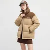 Les trench-coats pour femmes manteau style adulte épaissis épaissis du vent chaud en velours côtelet