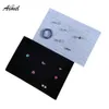 Boîtes de bijoux Velvet Bilan à bijoux INSERT LINNER LINNER BORDES DE RONNE DIY Collier Affichage Affichage PAD BRACELET Organisateur Box Box Box 3PCS 231219