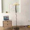 Floor Lamps Nordic Simple Pleated Fabric Led Lamp Living Room Home Decorations Table Light Bedroom Bedside Lights Sofa Standing