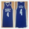 Hot sale cheap Custom Made 4 JJ REDICK College Man Women Youth Basketball Jerseys Size S-2XL Any Name Number Sport Jersey