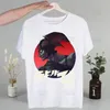 Heren T Shirts Devilman Debiruman Anime Devil Man Shirt Men Retro gewassen tops Tees Harajuku T-shirt Streetwear Hip Hop mannelijke t-shirts