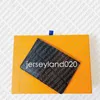 M60166 OEO Porte Cartes Designer Mens Unisex Mini Key Moneta Uchwyt Karta Karta Cle Pochette Accessoires Pocket Passport CO252I