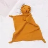 毛布の赤ちゃんコットンモスリンブランケットソフトキュート生まれた眠っている人形の子供たちは眠ります