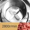 Appareil de cuisine en acier inoxydable, Machine commerciale de formage de boulettes de viande, 1500W, 2800R/Min