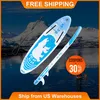 Funwater Surf Tahtalar Sörf Tahtası Kürek Tahtası 335cm Stand Up Paddleboard Padel Şişme Kürek Toptan CA US AB Depo Tabla Surf Su Sporları Sup