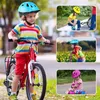 Caschi da arrampicata WEST BIKING Casco da bicicletta per bambini Ultraleggero EPS Equipaggiamento protettivo per bambini Ragazze Ragazzi Ciclismo Equitazione Casco con cappuccio di sicurezza sportivo