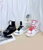 Luxe baby enkellaarsjes designer Lace-Up Kinderschoenen maat 26-35 Inclusief doos Peutersneakers met gespsluiting Dec10