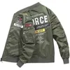 Ma-1 American Work Suit Pilot Jacket Men's Autumn and Winter Thickened Baseball Trendy Brand Military Fan Cotton Men
