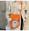 Alta qualidade alça de botão de cor sólida design de bolsa de ombro para bolsa de ombro único bolsa de luxo alça bolsas crossbody luxurys moda bolsa feminina