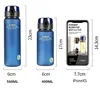 Tazza d'acqua smerigliata senza BPA 400ml 560ml Tazza di plastica Fitness Sport all'aria aperta Bottiglia d'acqua Tazza d'acqua casual per bambini di alta qualità 231219
