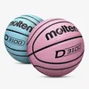 Molten Basketball Ball Officiell storlek 7 Pink Basketball Soft Wear-resistent PU utomhus inomhusträning Game Men Baloncesto 231220