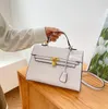 5a 럭셔리 디자이너 가방 가방 여자 핸드백 지갑 어깨 크로스 바디 백 크로 코디일 패션 브랜드 골드 대형 토트 버클 클러치 플랩 지갑