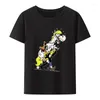 Herren T-Shirts T-Shirt Lucky Luke Dalton Jolly Jumper Daisy Town Fumetto Print Kurzarm T-Shirt Sommerkleidung für Männer Kleidung Camiseta