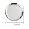 Plates High Quality Durable Plate Tray Lunch Replacement Silver Spare Parts Stainless Steel 14/17/20/23/26cm Accessories