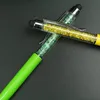 20pcslot مخصصة Crystal Ballpoint Pen Creative Stylus Touch 26 ألوان كتابة ملصقات مدرسة قرطاسية الباليه 231220