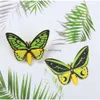 Moth Butterfly Ematel Broche pour femmes Fashion Double lune Gothic Butfly Badge Insect Plante Pin Bijoux Bijoux pour ami