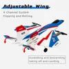 SG-F22 4K RC Airplane 3D Stunt Plane Model 2.4G Remote Control Fighter Glider Electric Rc Aircraft Toys For Children Adults 231219