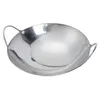 Pans Stainless Steel Griddle Pan Reheating Pot Cooking Utensils Household Cookware Grill Kitchen Frying