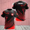 Men's T-Shirts Switzerland Emblem Speed Graphic Tees Summer Casual Unisex Pullover Fashion Loose T-shirts Boy Oversized Short Sleeves Tops T231220