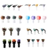 CSYC Smoking Pipe Dab GRIG GLASS BOGS BOLS PORTABLE GRAND HANDE 14 mm 19 mm Femelle Male Couleur de luxe