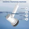 Cleaning Brushes Household Cleaning Brushes Electric Kitchen Brush Cleaning Gadgets for Home Multifunctional Cleaner Brush Electric Spin Scrubber Q231220