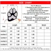 Dog Apparel 4pcs/set Warm Pet Cat Winter Shoes Snow Boots For Dogs Non-slip Fur Cotton Chihuahua Pug Shoe