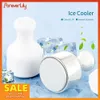 Visage Ice Cooler Roller Ice Compress Hammer Outil de soins de beauté Peau Serrer Réduire l'œdème Rétrécir les pores Corps Relax Refroidissement Masseur 231220