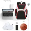 Football Backpack Carry Bag For Basketballs Fashion Waterproof Lightweight Sport Backpack Men Large Capacity School Bag Gym Bags 231220