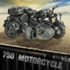 3D Puzzles Piececool Metal 750 Motorcycle Assembly Model Kits Diy Toy Christmas Birthday Gifts Jigsaw Home Decoration 231219