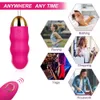 Ovos Balas 12 Velocidade Vibrando Ovo Controle Remoto Sem Fio Bala Vibrador Feminino Clitóris Estimulador Vaginal Bola Brinquedos Sexuais para Adultos 231219