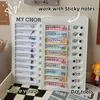 Mina sysslor Memo Board to Do List Paper Set Listing Daily Planner Calender Task Maker Checklist Office School A7188 231220