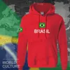 Herren Hoodies Sweatshirts Brasilien Hoodie Männer Sweatshirt Schweiß neue Streetwear 2021 Tops Trikots Kleidung Trainingsanzug Nation brasilianische Flagge Brasilien Fleece BR T231220