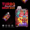 BOUNCE Drum Box 6000 Puffs E cigarettes Cartridge Colored Smoke Vaporizer Wholesale Disposable Vape