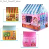 Toy Tents Game House Play Tent Girl Princess Indoor Outdoor Toys Portable Foldable Secret Garden Play Ball Pit zwembad speelgoed voor kinderen Kids Q231220