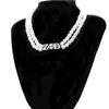 Choker Imitation Pearl Statement Greek Organization Society Zob Sign Zeta Phi Beta Necklace