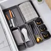 Kitchen Storage Big Deal 18 Pack Interlocking Drawer Organizer Tray Multi-Purpose Desk For Bathroom Office Bedroo