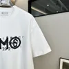 Tshirt Spring/Summer Trend Fashion T-shirt Krótkie rękawie Wysokiej jakości Jacquard damskie odzież męska Rozmiar M-XXXL Kolor czarno-biały 9S83