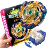 مربع مجموعة B167 Mirage Fafnir Super King Spinning Top مع Spark Launcher Kids Toys for Children 231220