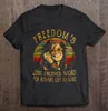 Herren-T-Shirts, lustiges Hemd, modisches T-Shirt, Freiheit ist nur ein weiteres Wort für nichts, was noch zu verlieren ist, Janis Joplin Vintage-Version, Damen-T-Shirt
