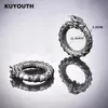 Boîtes Kuyouth tendance cuivre Dragon anneau oreille poids aimant boucle d'oreille jauges Piercing corps bijoux extenseurs civières 5mm 2 pièces