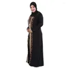 Ethnic Clothing Muslim Traditional Women Prayer Dress Egyptian Abaya Caftan Moroccan Modest Design Kaftan Knitted Fabric