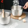 Promoção de taças! Cozinha de aço inoxidável 304 tigela de mistura design profundo cozinhar bolo pão salada misturador