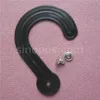 Whole- Big Plastic Header Hooks 84mm With Rivets fabric leather swatch sample head hanger giant hanging J-hook secured displ292p