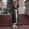 Women's Sweaters 2023 New S-5XL Female Cardigan Autumn Winter Hot Sale Fashion Solid Color Hooded Long Cardigan Sweater Twist Women Knit SweaterL231213