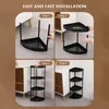 Room Corner Triangle Storage Shelves Space Saving Holder for Laundry Bathroom Kitchen Pantry 231220