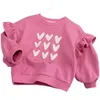 Trui Meisjes Sweatshirts 2022 Herfst Winter Shirts voor Kinderen Lange Mouw Kinderen Tops Casual Baby Bovenkleding Peuter Outfits Kleding 1-6L231215