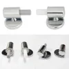 Toilet Seats Lid Hinges Soft Close Fittings Fixing Kit Zinc Alloy Mounting Connector Replacements Parts 231219