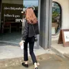 French ladies style black Jacket Women's Korean version short Top bright sparkling Fashion simple casual 231220